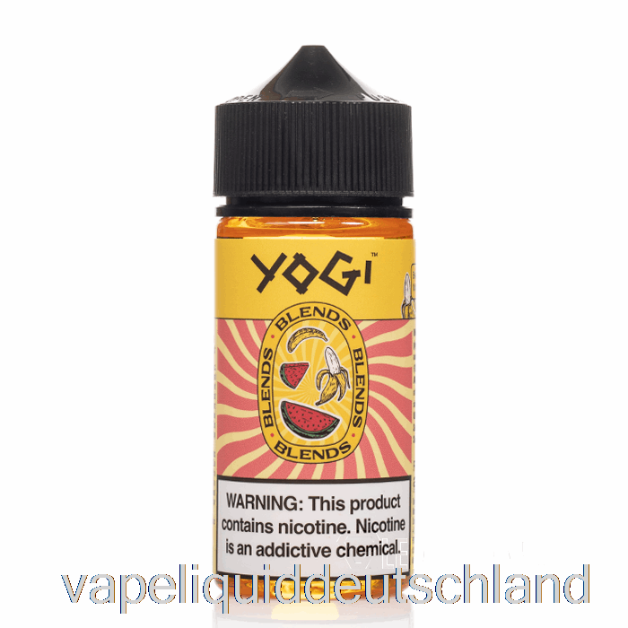 Bananen-Wassermelonen-Eis – Yogi-Mischungen – 100 Ml 0 Mg Vape-Flüssigkeit